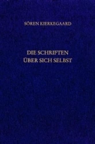 9783936762334: Die Schriften ber sich selbst. Gesammelte Werke und Tagebcher. 33. Abt. Bd. 23