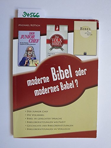 Beispielbild fr Moderne Bibel oder modernes Babel? zum Verkauf von medimops