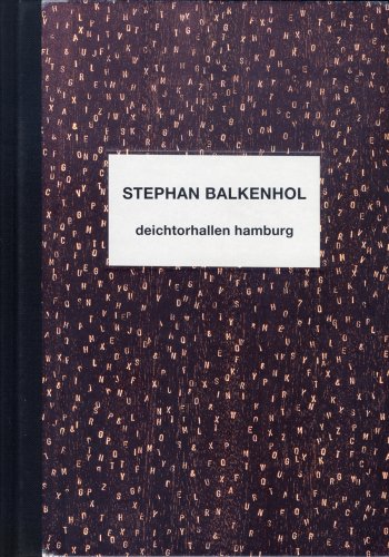 Beispielbild fr Stephan Balkenhol (German/English) zum Verkauf von Antiquariat UEBUE
