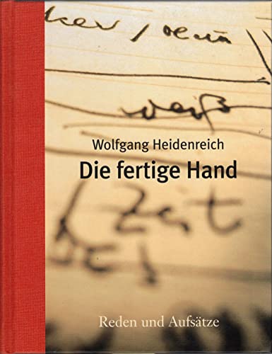 9783937014234: Die fertige Hand: Reden und Aufstze