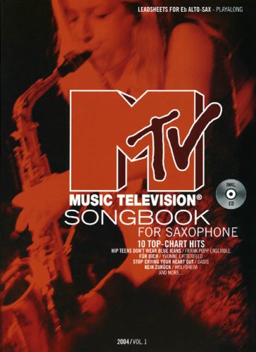 9783937041896: MTV-Songbook Saxophon. Mit CD.