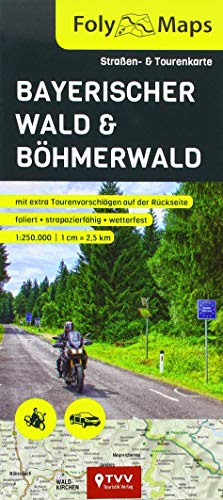 Stock image for FolyMaps Bhmerwald / Bayerischer Wald 1:250 000 for sale by Blackwell's