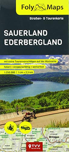 Stock image for FolyMaps Sauerland Ederbergland 1:250 000 for sale by Blackwell's