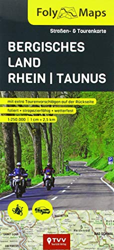 Stock image for FolyMaps Bergisches Land - Rhein - Taunus 1:250 000 for sale by Blackwell's