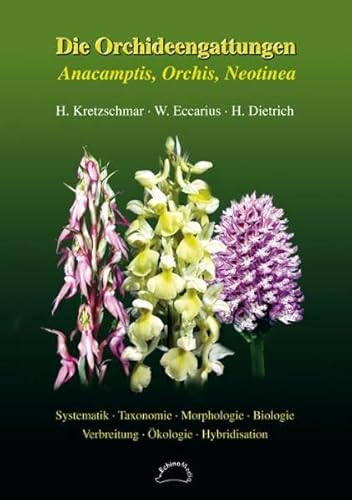 Imagen de archivo de Die Orchideengattungen Anacamptis, Orchis, Neotinea: Phylogenie, Taxonomie, Morphologie, Biologie, Verbreitung, kologie, Hybridisation. a la venta por Antiquariat Bernhardt