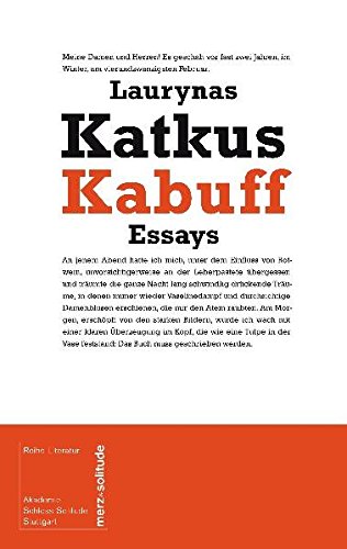 Stock image for Kabuff: Essays for sale by medimops