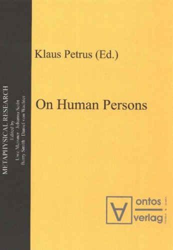 Stock image for ON HUMAN PERSONS for sale by Reuseabook