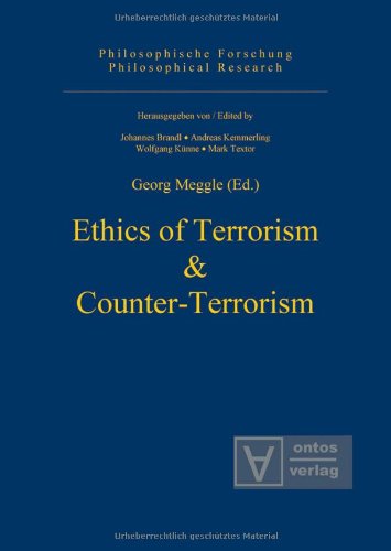 9783937202686: Ethics of Terrorism and Counter-Terrorism (Philosophical Research)