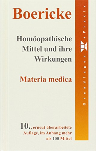 9783937268361: Boericke, W: Homopathische Mittel und ihre Wirkungen