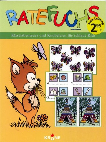 9783937485614: Ratefuchs. Rtselabenteuer und Knobeleien fr schlaue Kids