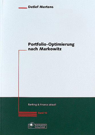Stock image for Portfolio-Optimierung nach Markowitz for sale by medimops