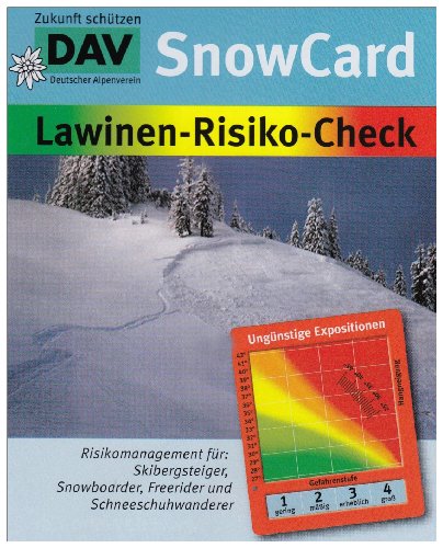 Stock image for AV SNOWCARD LAWINE RISIKO CHECK for sale by Blackwell's