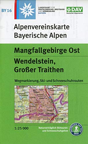Beispielbild fr Mangfallgebirge Ost, Wendelstein, Groer Traithen: Wegmarkierung, Ski- und Schneeschuhrouten (Alpenvereinskarten) zum Verkauf von medimops