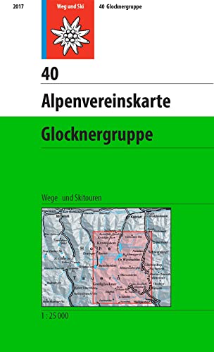 Beispielbild fr Glocknergruppe: Wege und Skitouren (Alpenvereinskarten) zum Verkauf von medimops