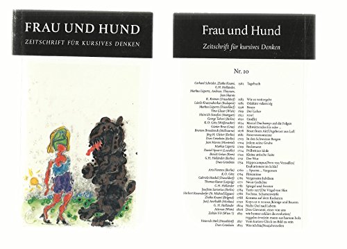 Beispielbild fr Frau und Hund. Zeitschrift fr kursives Denken. Nr. 10. Genie. zum Verkauf von Antiquariat am St. Vith