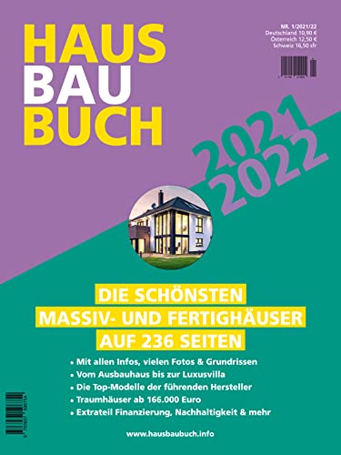 Beispielbild fr HausBauBuch 2021 / 2022: Die schnsten Massiv- und Fertighuser auf 236 Seiten zum Verkauf von medimops