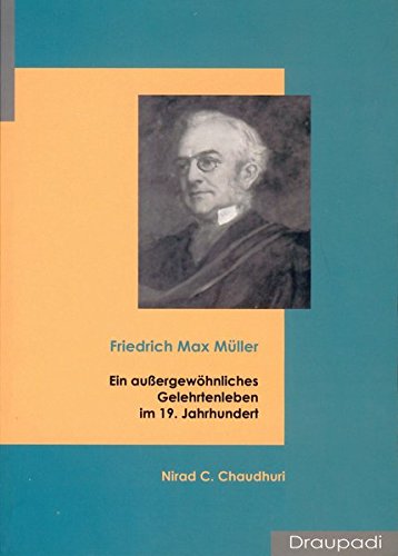 Beispielbild fr Friedrich Max Mller zum Verkauf von medimops