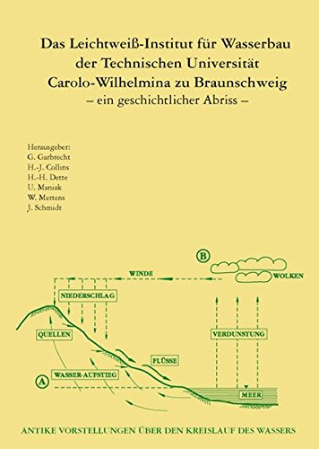 Beispielbild fr Das Leichtwei-Institut fr Wasserbau der Technischen Universitt Carolo-Wilhelmina zu Braunschweig: Ein geschichtlicher Abriss zum Verkauf von medimops