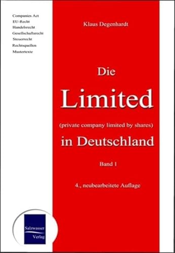 Beispielbild fr Die "Limited" in Deutschland von Klaus Degenhardt zum Verkauf von BUCHSERVICE / ANTIQUARIAT Lars Lutzer