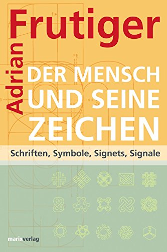 Stock image for Der Mensch und seine Zeichen: Schriften, Symbole, Signets, Signale for sale by medimops