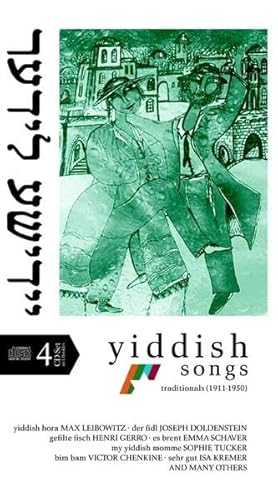 Beispielbild fr Yiddish Songs, 4 Audio-CDs zum Verkauf von medimops