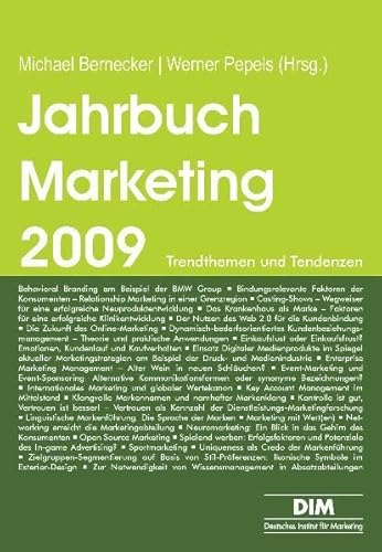 9783937763064: Jahrbuch Marketing 2009: Trendthemen und Tendenzen