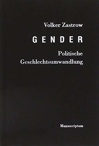 Stock image for Gender - Politische Geschlechtsumwandlung for sale by medimops