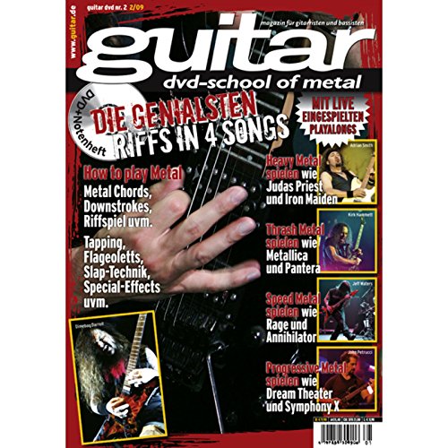 Beispielbild fr Guitar - DVD-School of Metal (+ Begleitheft): Die genialsten Riffs in 4 Songs zum Verkauf von medimops