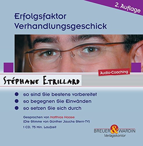 Beispielbild fr Erfolgsfaktor Verhandlungsgeschick. CD zum Verkauf von medimops