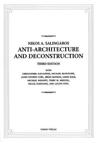 Imagen de archivo de Anti-Architecture and Deconstruction a la venta por Books Puddle