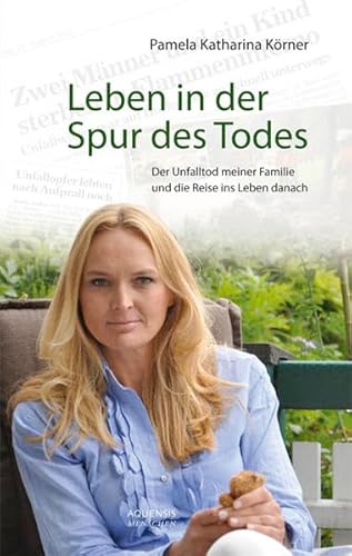 Leben in der Spur des Todes : der Unfalltod meiner Familie und die Reise ins Leben danach. Pamela Katharina Körner verlor von einer Minute auf die andere ihren Mann, ihren dreijährigen Sohn und ihren Bruder – bis zur Unkenntlichkeit verbrannt im Auto eines guten Freundes. Zurück blieben ihre beiden traumatisierten Zwillinge Anna und Lina und ein jäher Absturz in abgrundtiefes Leid und unsagbaren Schmerz. In diesem Buch erzählt sie auf bewegende Weise, wie sie von Ohnmacht, Schmerz und Verzweiflung überwältigt wurde, wie alte Wunden wieder aufbrachen und wie sie sich auf die Reise ins Leben danach machte – in ein glückliches Leben, in dem die Trauer ihren Platz hat, in dem jetzt aber Selbsterkenntnis, Dankbarkeit, Lebensmut und Lachen herrschen. Sie schreibt detailliert über Trauer, Trauerbegleitung und Trauerbewältigung, über Prana-Heilung, Reinkarnationstherapie und die Therapie des Familienstellens. - Körner, Pamela Katharina