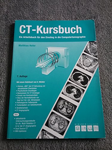 9783938103227: CT-Kursbuch: Ein Arbeitsbuch fr den Einstieg in die Computertomographie