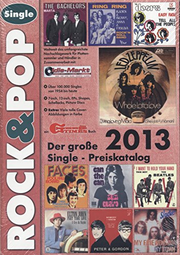 9783938155226: Der groe ROCK & POP Single Preiskatalog 2013