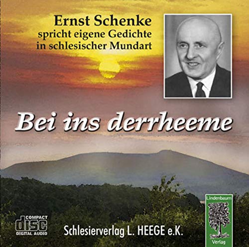 Beispielbild fr Bei ins derrheeme. CD: Ernst Schenke spricht eigene Gedichte in schlesischer Mundart zum Verkauf von medimops