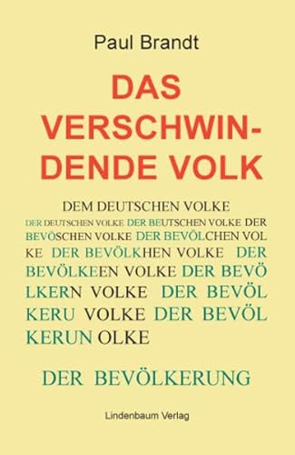 Stock image for Das verschwindende Volk for sale by medimops