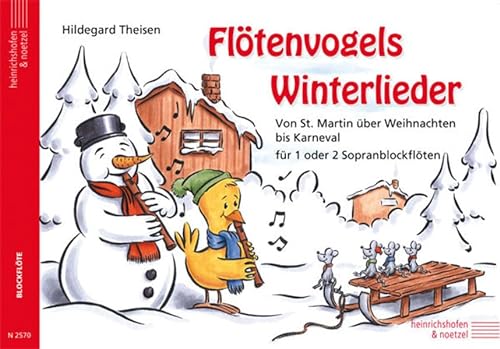 9783938202616: Fltenvogels Winterlieder: Von St. Martin ber Weihnachten bis Karneval