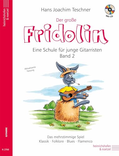 Beispielbild fr Der groe Fridolin, fr Gitarre, m. Audio-CD zum Verkauf von medimops