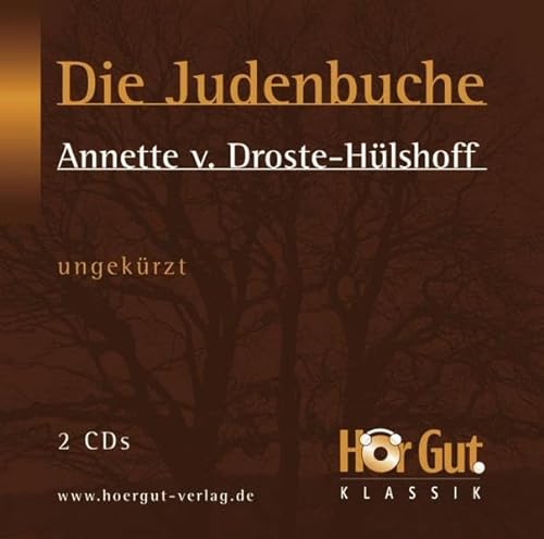 9783938230046: Droste-Hlshoff, A: Judenbuche/2 CDs