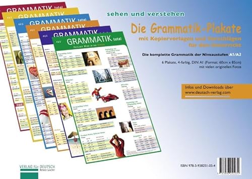 9783938251034: DIE GRAMMATIK-PLAKATE (Set Posters) (Gramatica Aleman) (German Edition)