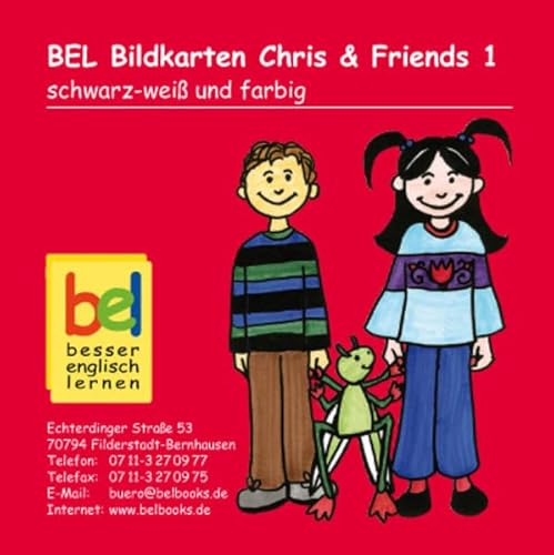 9783938267653: Learning English with Chris & Friends Bildkarten CD-ROM 1: schwarz-wei und farbig - passend zu Workbook 1