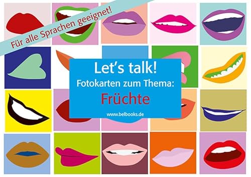 Beispielbild fr Let`s Talk! Fotokarten "Frchte" - Let`s Talk! Flashcards "Fruits" 25 farbige Fotobildkarten. Fr den Sprachunterricht in jeder Sprache geeignet - 25 Colour Flashcards for language classes. Suitable for all languages. Comes complete with teaching ideas. zum Verkauf von Buchpark