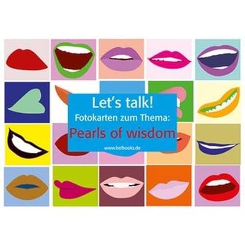 Beispielbild fr Let`s Talk! Fotokarten "Pearls of wisdom" - Let`s Talk! Flashcards "Pearls of wisdom" 25 farbige Fotobildkarten. Fr den Sprachunterricht in der englischen Sprache - 25 Colour Flashcards for language classes. Suitable for English Lessons. Comes complete with teaching ideas. zum Verkauf von Buchpark