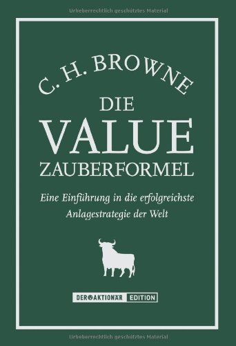 Beispielbild fr Die Value-Zauberformel zum Verkauf von rebuy recommerce GmbH