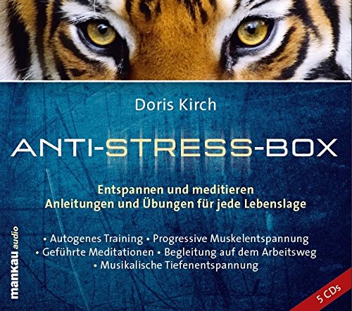 Beispielbild fr Anti-Stress-Box. Entspannen und meditieren, 5 Audio-CDs: Anleitungen und bungen fr jede Lebenslage zum Verkauf von medimops