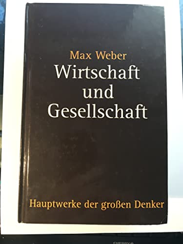 9783938478721: Wirtschaft Und Gesellschaft