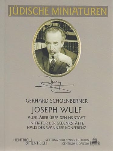 9783938485187: Schoenberner, G: Joseph Wulf