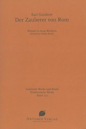 Der Zauberer von Rom (9783938568248) by Karl Gutzkow