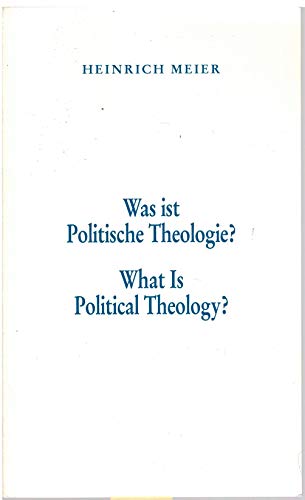 9783938593035: Was Ist Politische Theologie: What Is Political Theology