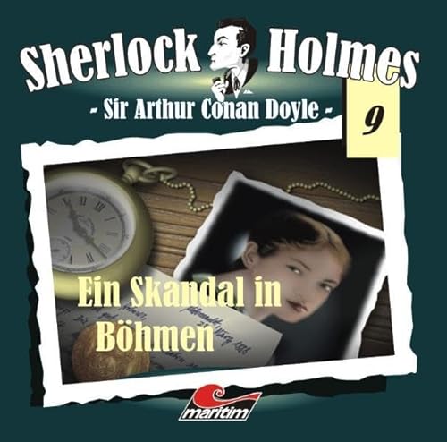 Sherlock Holmes 9 : Ein Skandal in Böhmen, 1 Audio-CD - Doyle Arthur C, Rode Christian, Groeger Peter, Dempe Dagmar, Hardenberg Fritz von, Münchow Thorsten, Vogel Ursula, Bessen Edgar, Schwarzmaier Michael