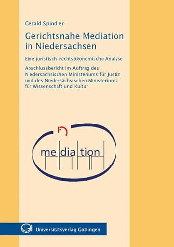 Beispielbild fr Gerichtsnahe Mediation in Niedersachsen zum Verkauf von medimops